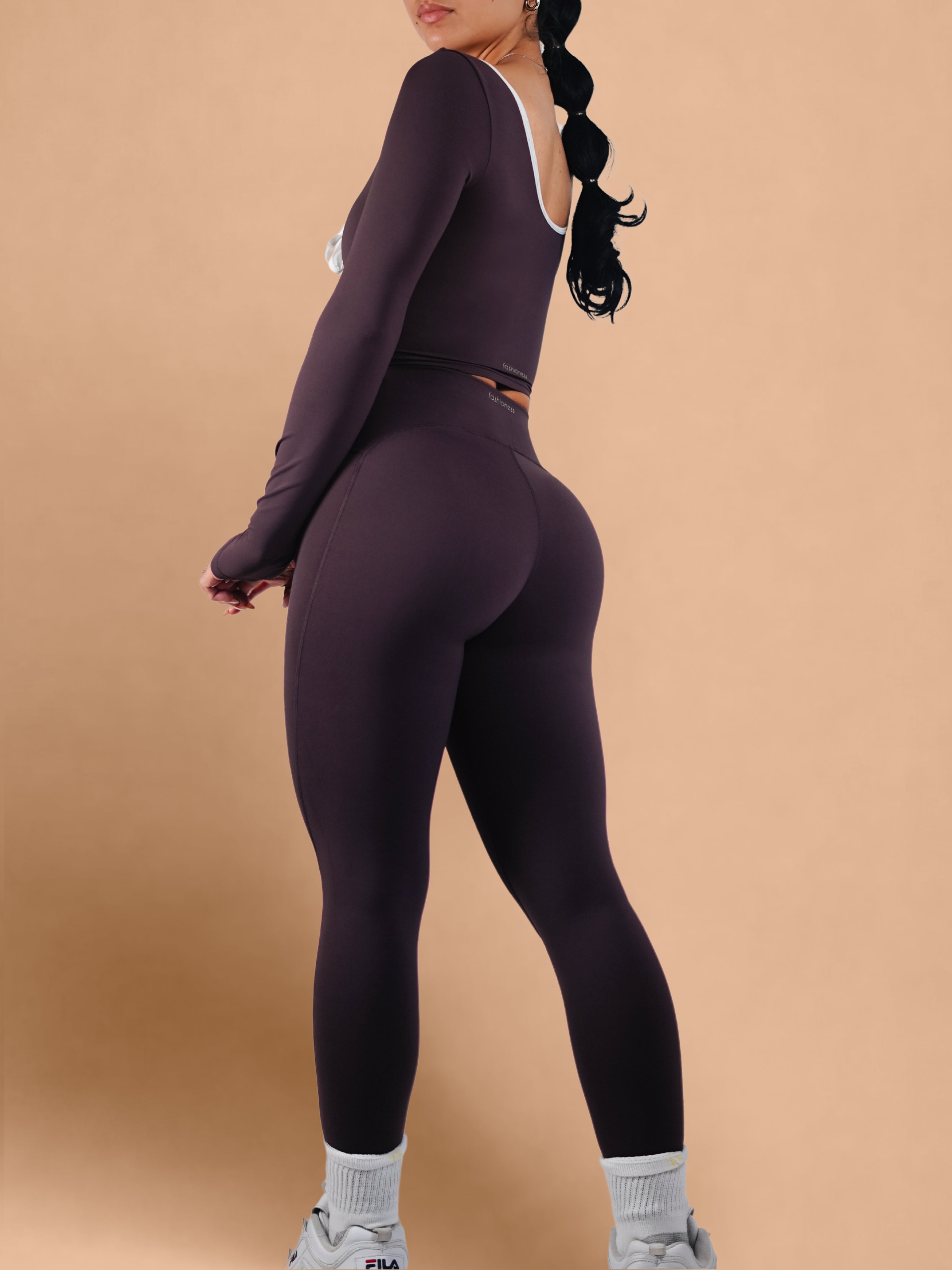 Blossom Active Leggings for Women - High Waist Yoga Pants, Twilight Purple, Breathable & Stretchy Workout Leggings - Perfect for Yoga, Gym, Running & Lounge Wear