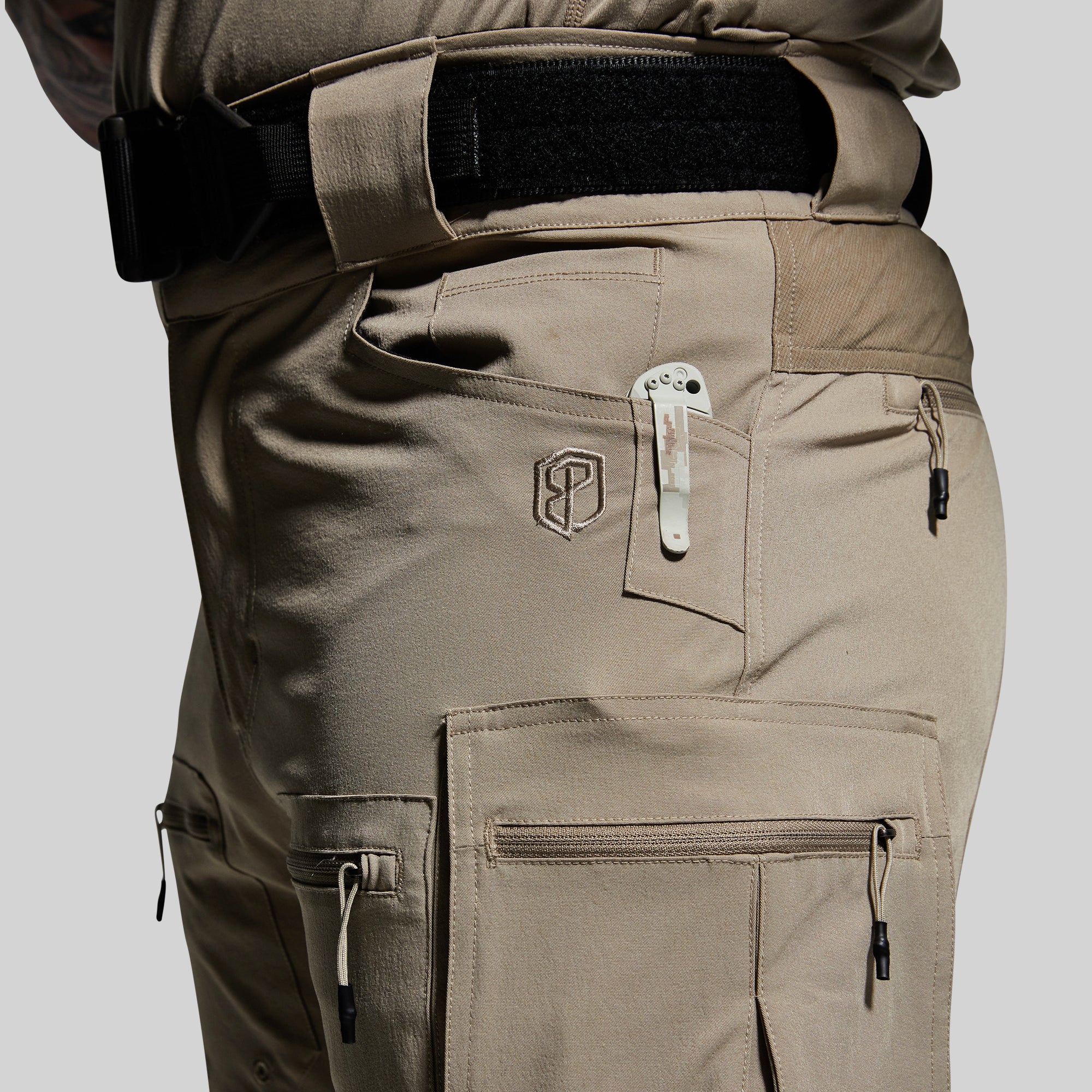 Tactical Combat Pants - Op Assault Pant in Desert Tan for Outdoor Adventure & Airsoft | Durable Military Style BDU Pants for Hiking, Hunting & Tactical Training