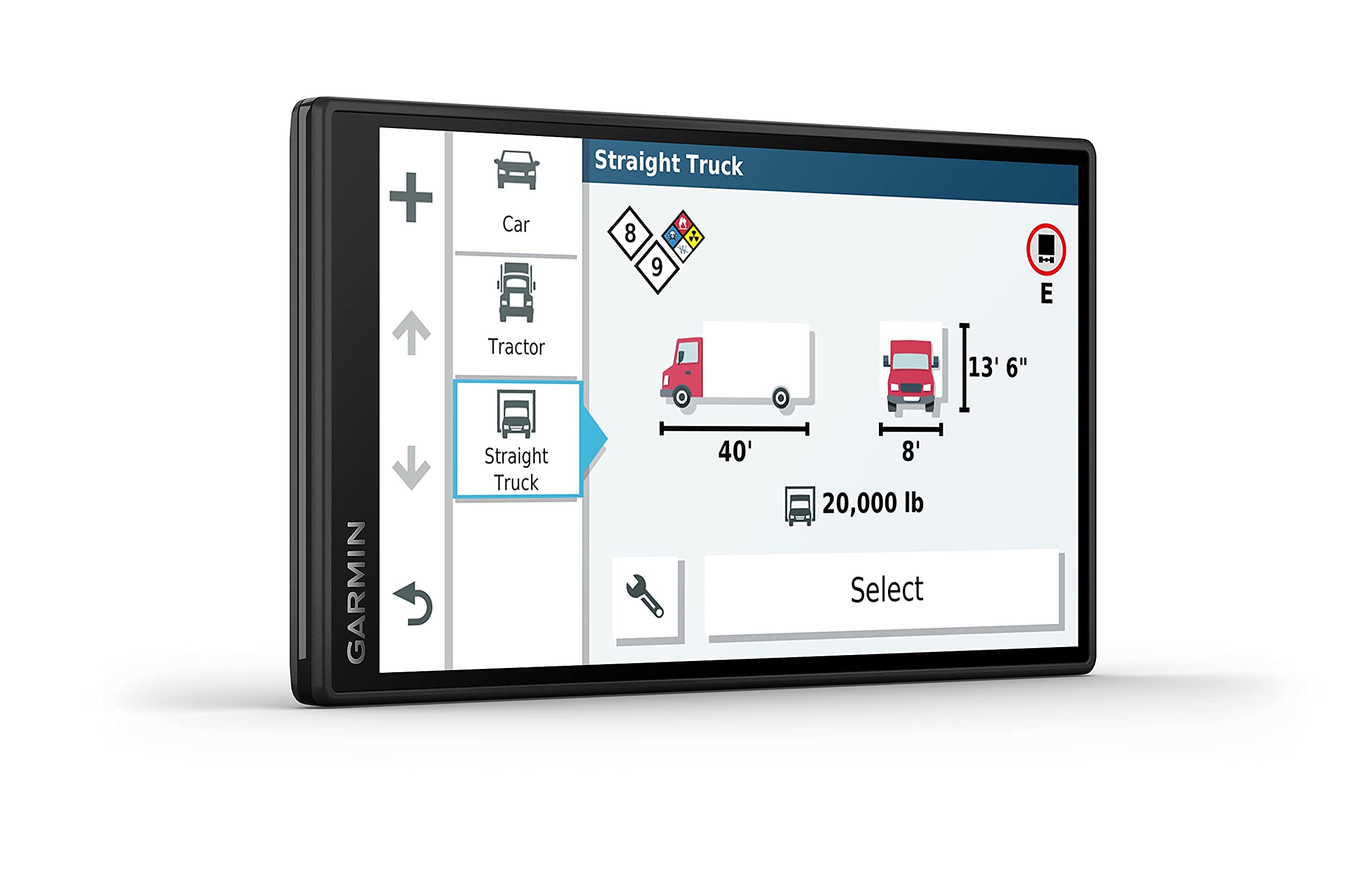 Garmin Dezl OTR500 5.5-inch GPS Truck Navigator with Custom Routing & Load-to-Dock Guidance - Renewed 010-02603-00 | Professional Truck Driver GPS for Long-Haul Navigation & Warehouse Docking