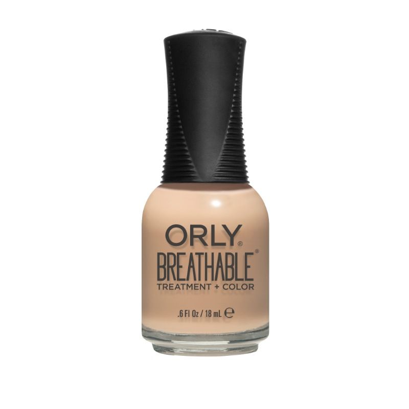 ORLY BREATHABLE Nourishing Nail Polish, Nude Color 0.6oz (18ml) - Vegan, Cruelty-Free Nail Care for Natural Look - Perfect for Everyday Wear, Office & Special Occasions