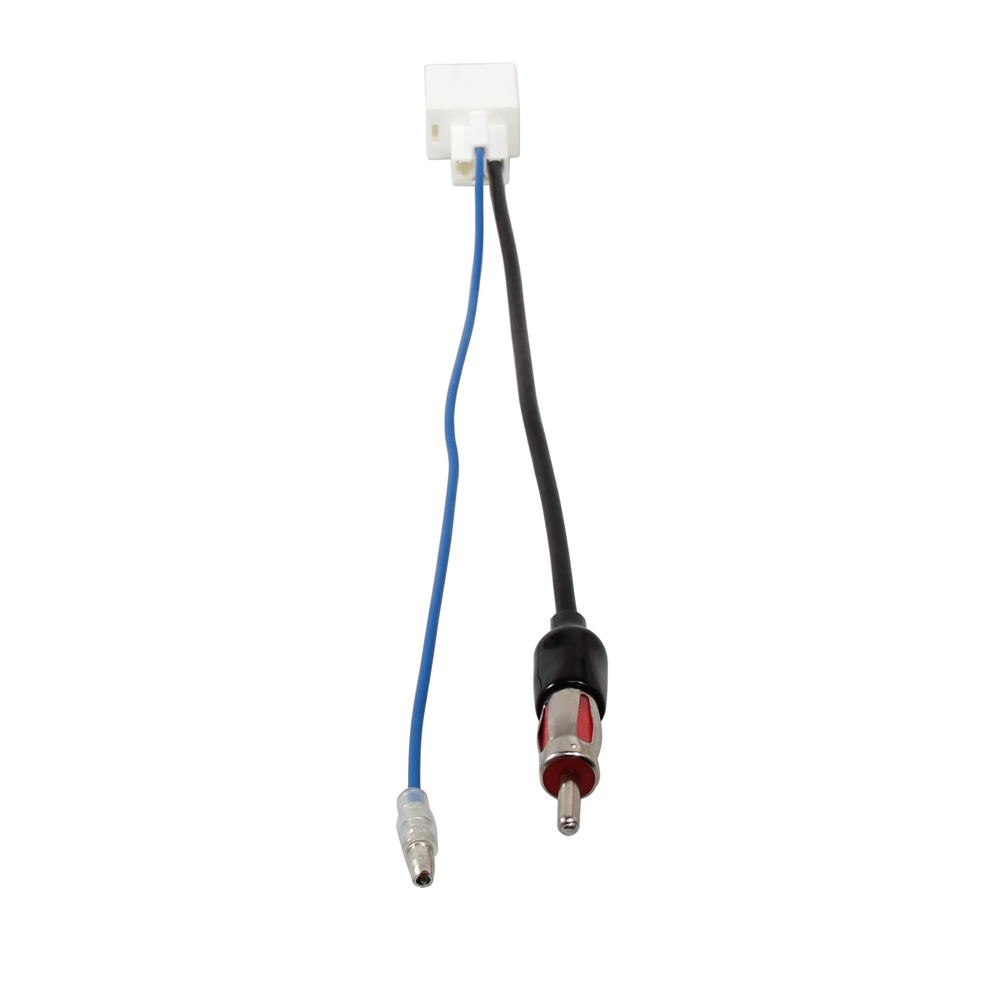 RED WOLF Car Radio Antenna Adapter with Stereo Wiring Harness - Compatible with 2010-2019 Toyota 4Runner, Tacoma, Corolla - Easy Installation & Replacement for Enhanced Car Audio Experience - Perfect for DIY Upgrades, Road Trips, and Daily Commuting