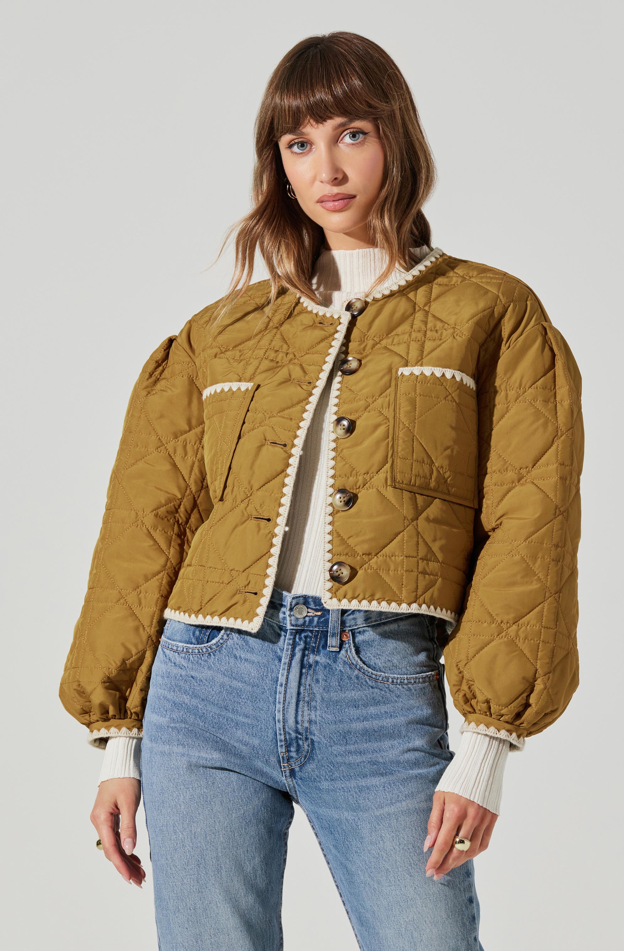Acacia Quilted Jacket for Women - Lightweight Puffer Coat with Hood, Winter Warm Outerwear for Hiking, Camping & Outdoor Activities