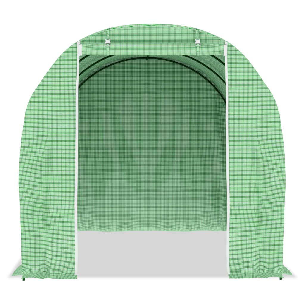 Heavy Duty Walk-in Greenhouse for Outdoor Gardening - 73.8 ft² Large Steel Frame Tunnel Greenhouse (135