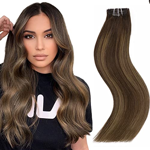 Balayage Dark Choc Brown to Cinnamon #2/8