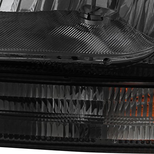 AKKON Smoked Headlights & Tail Lights Combo for Ford F-Series SuperDuty - Left & Right Pair - Upgrade Your Truck's Style & Night Visibility (Perfect for Off-Roading & Night Driving)