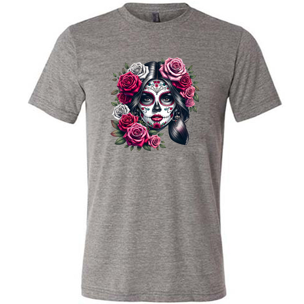 Day of the Dead T-Shirt - Unisex Mexican Sugar Skull Apparel for Halloween & Dia de los Muertos Celebrations