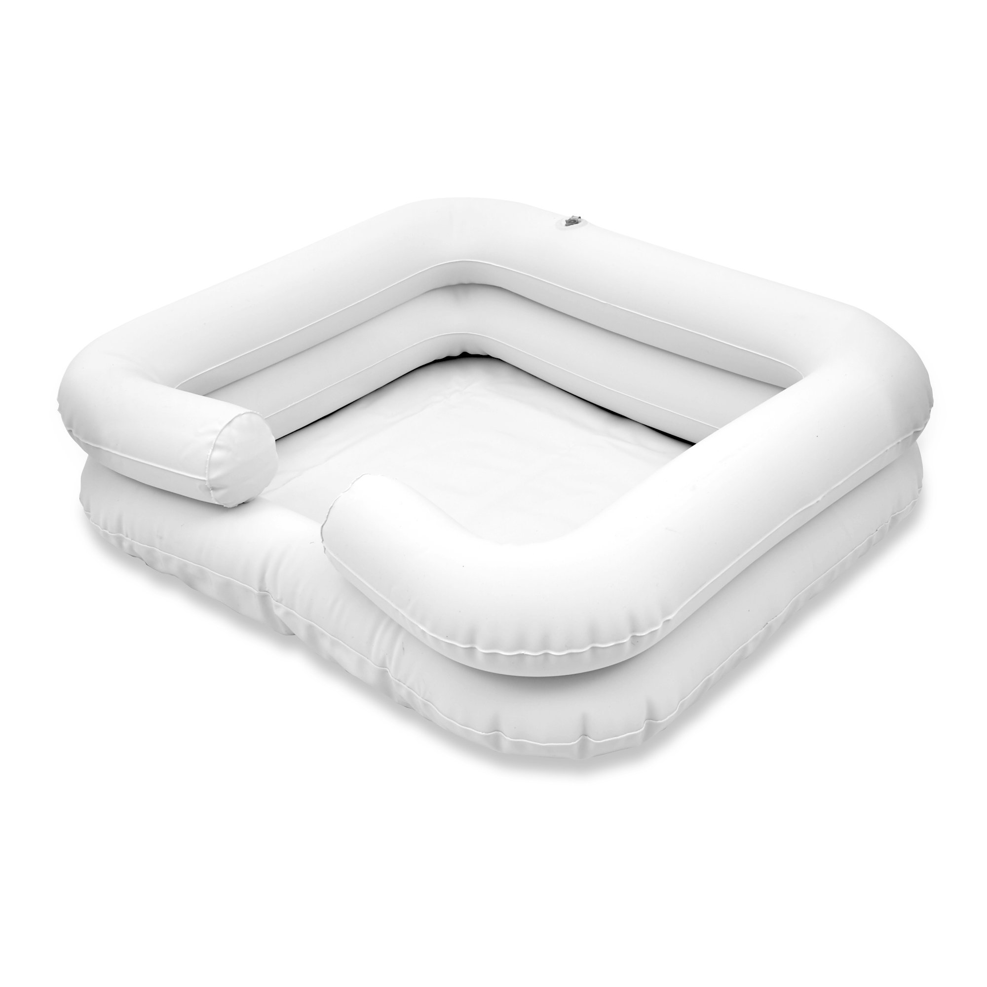 Inflatable Hair Washing Basin - Portable Shampoo Sink for Home & Travel Use - Elderly & Bedridden Patient Care - Lightweight & Foldable Hair Wash Bowl