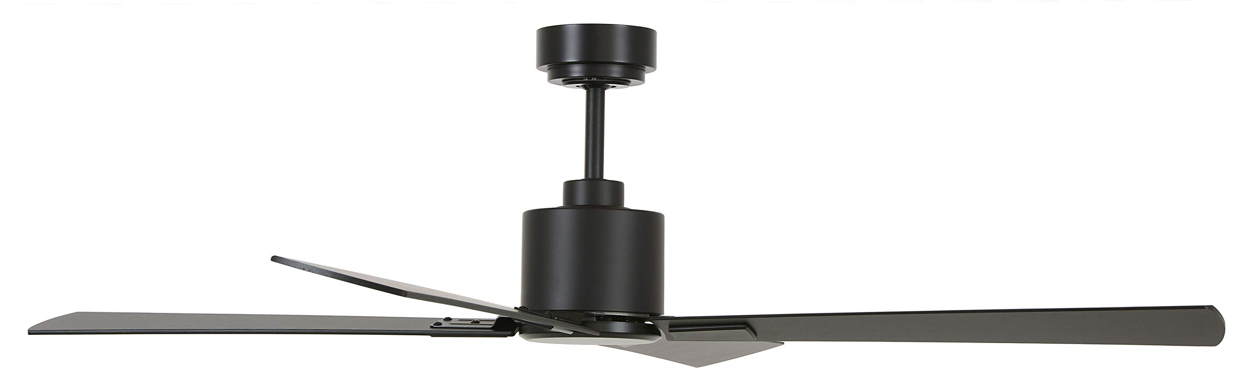 52 Inch Lucci Air Climate DC Ceiling Fan - Black | Energy Efficient & Quiet | Perfect for Living Room, Bedroom & Outdoor Spaces