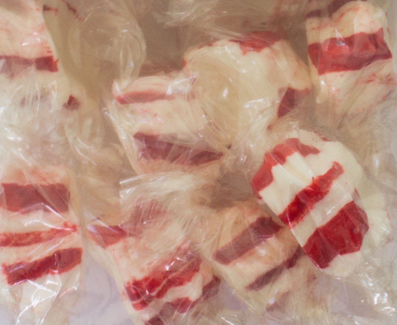 Peppermint Taffy Chews - Classic Candy for Holidays, Parties & Gifts | Bulk Candy for Office, Home & Events