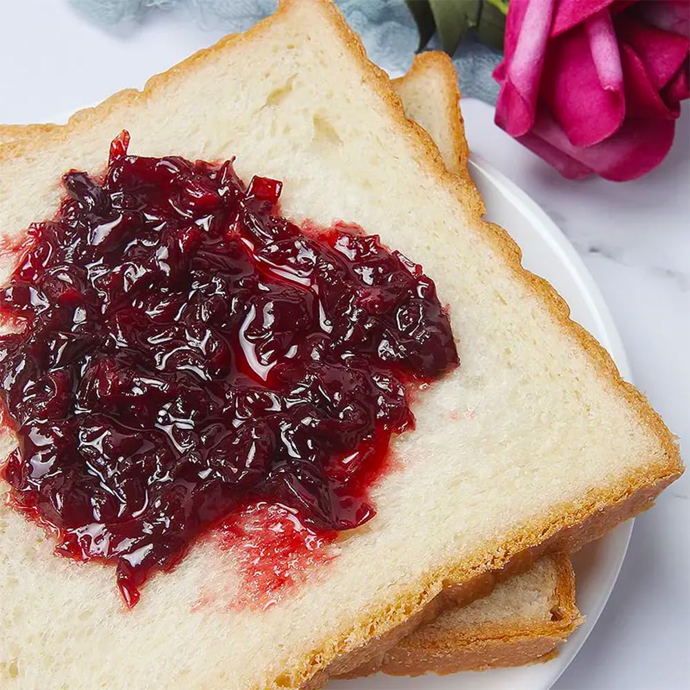 SIJIYUNLI Rose Sauce 400g/14.1oz - Sweet Floral Jam for Bread, Toast & Desserts | Perfect for Breakfast, Afternoon Tea & Baking