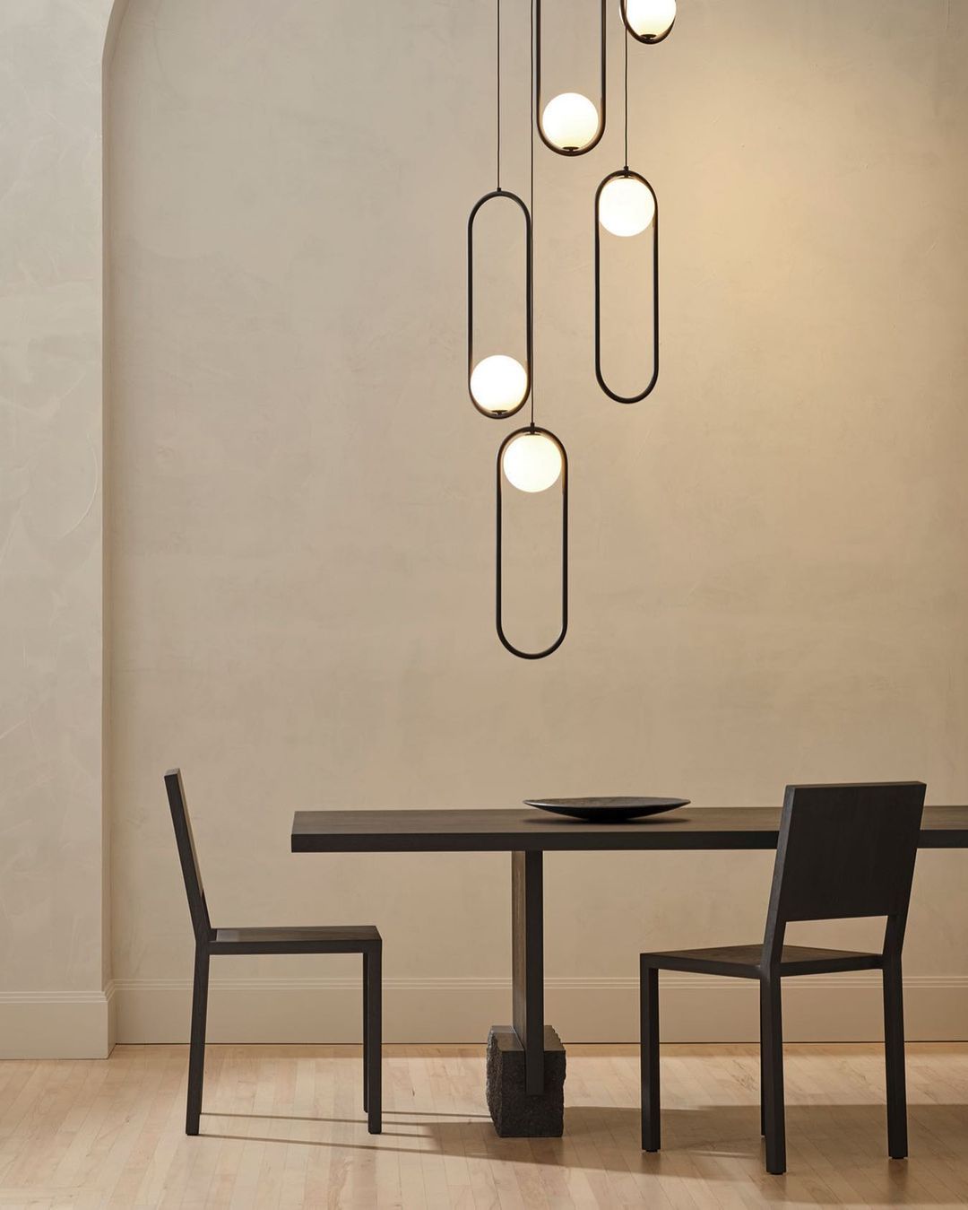 Mila Pendant Lamp - Modern Scandinavian Hanging Light Fixture for Dining Room, Kitchen Island & Bedroom Decor