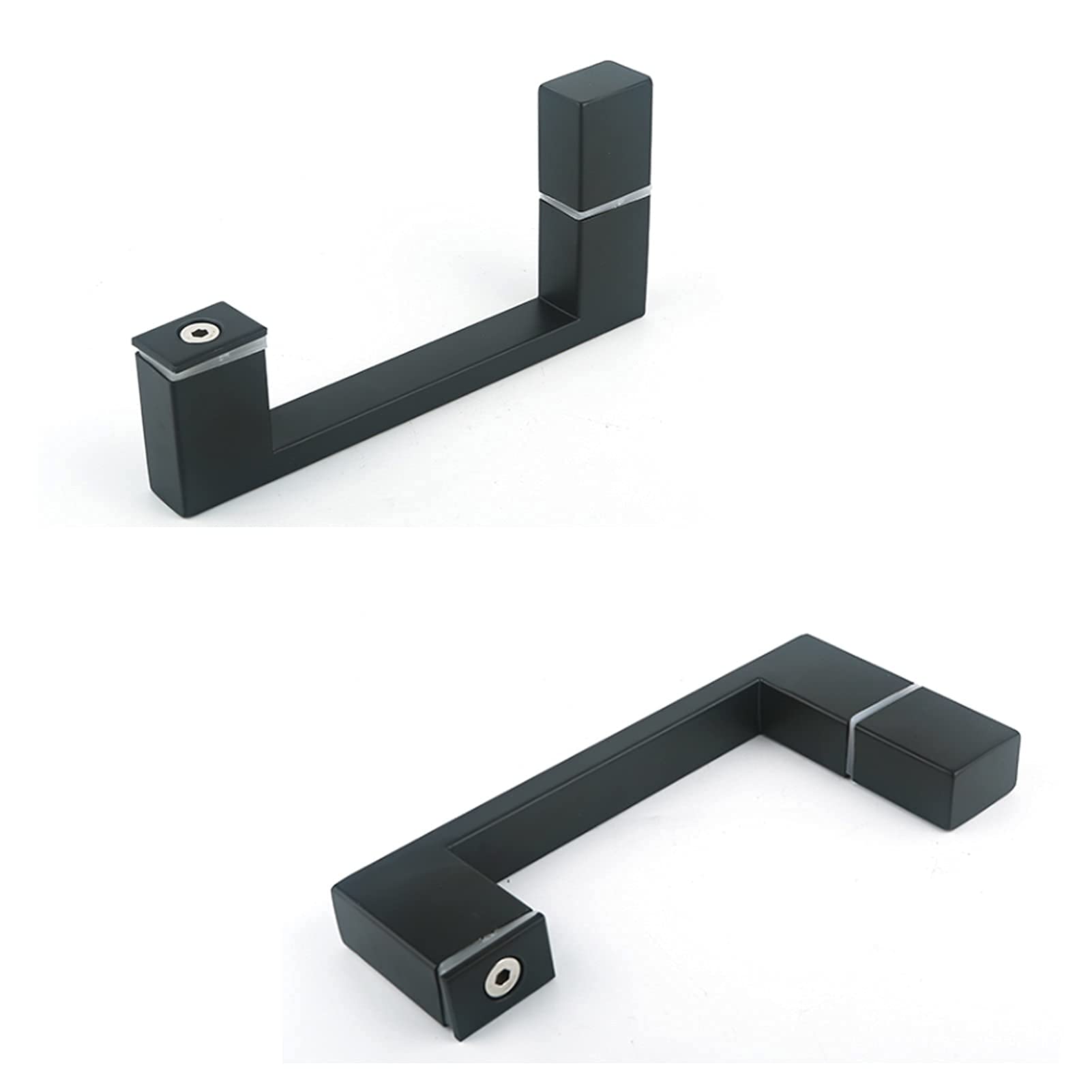 Stainless Steel Glass Door Handle - SUS304 Sliding Bathroom Door Handle Replacement (145mm) - Durable & Modern Upgrade for Home, Office, and Commercial Spaces