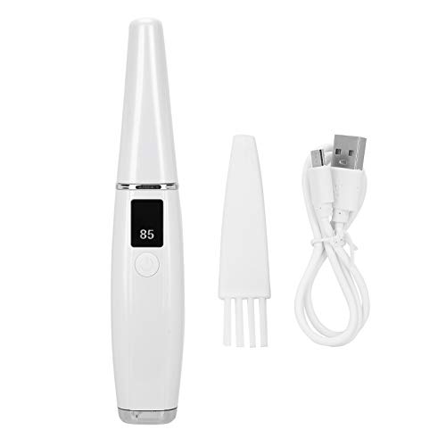 USB Rechargeable Electric Eyelash Curler - Heated Lash Curling Tool for Natural Long-Lasting Curls, Quick & Safe Makeup Accessory (White) | Perfect for Home Use, Travel & Professional Makeup Artists