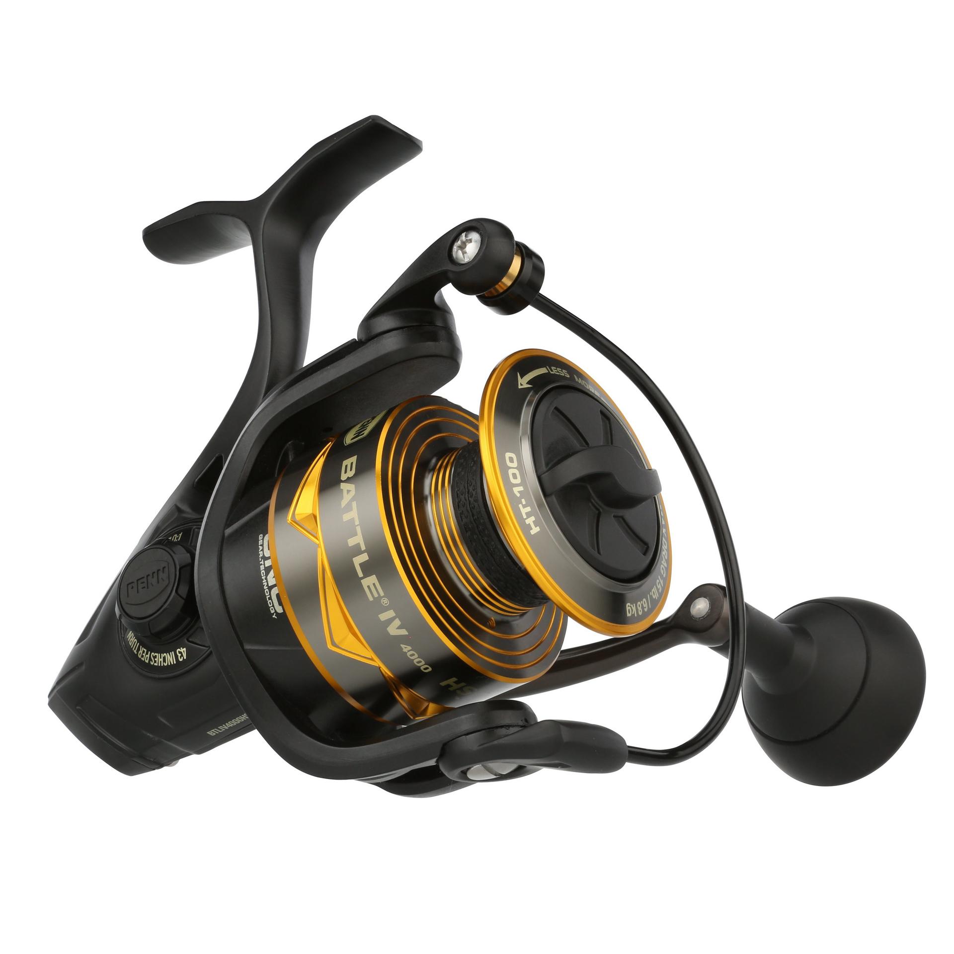 Battle® IV Spinning Reel - High Performance Saltwater Fishing Reel for Surf, Pier & Offshore Angling | Smooth Drag System & Durable Construction