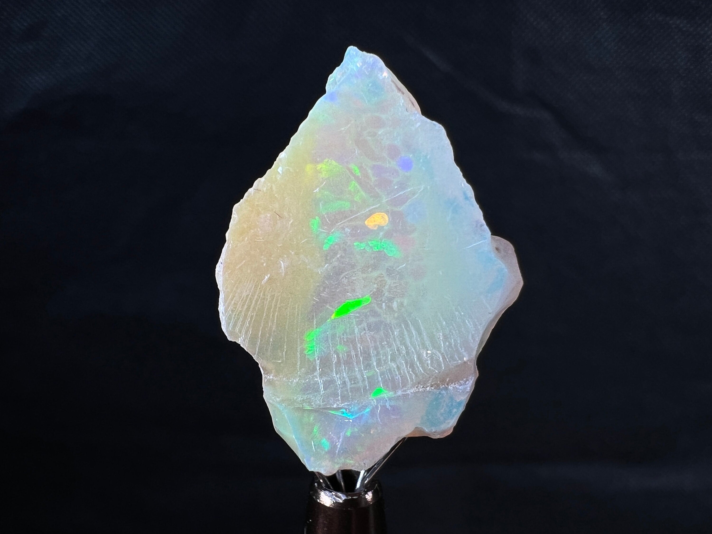 Premium 4A+ Welo Opal Raw Crystal - Certified Cutting Grade Opal for Jewelry Making (49966) - Perfect for Rings, Necklaces & Handmade Gemstone Creations