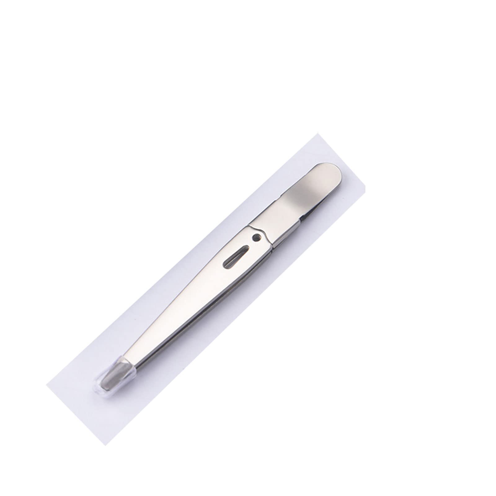 Premium Stainless Steel Slanted Eyebrow Tweezers for Hair Removal - Precise Beauty Tool for Eyebrow Shaping, Facial Hair & Makeup (Colorful Options) - Perfect for Home, Travel & Professional Salon Use