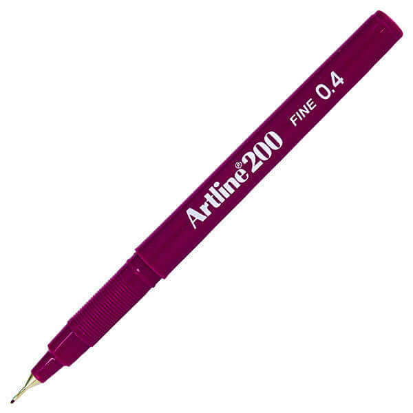 Artline 200 Fineliner Pen Set - 0.4mm Ultra Fine Tip Black Ink Markers for Drawing, Sketching & Note Taking - Perfect for Artists, Students & Office Use