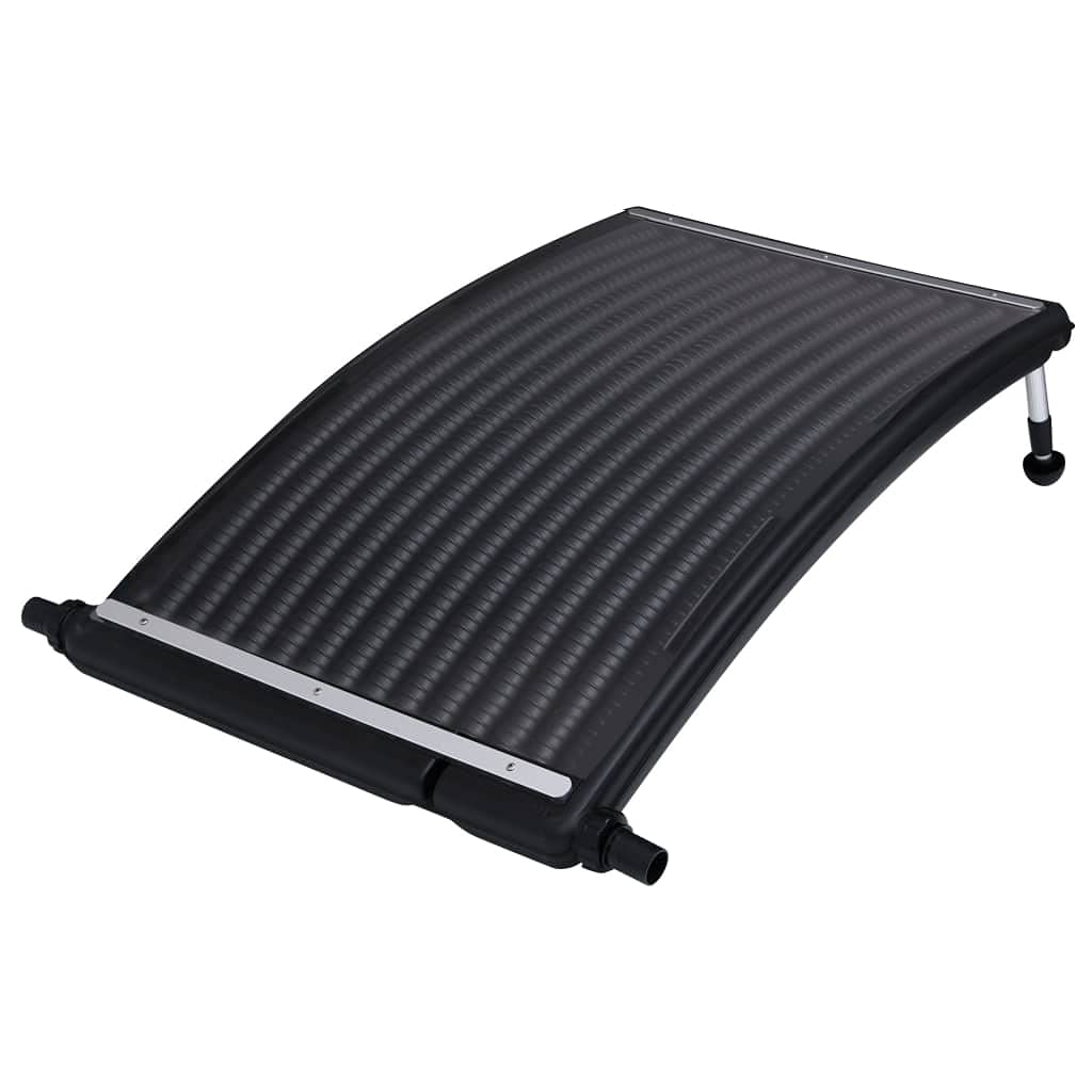 VidaXL Solar Pool Heating Panels 2 Pack - High Efficiency Solar Energy Absorption, Adjustable Legs for Easy Installation, Perfect for Above Ground Pools (43.3