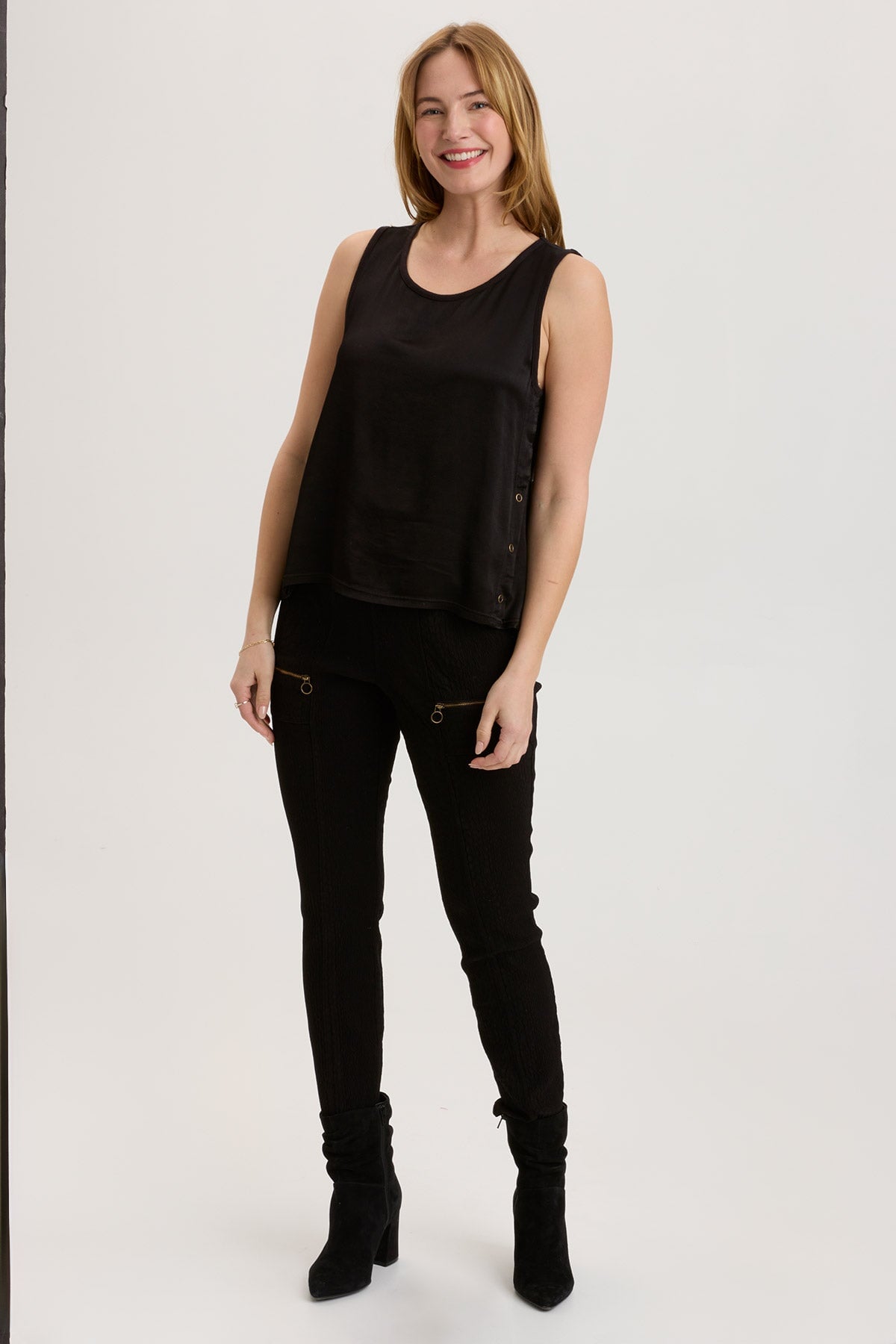 Markos Black Tank Top for Men - Breathable & Comfortable Casual Wear - Perfect for Gym, Workout, and Everyday Use