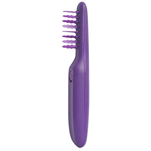Electric Detangling Brush for Curly Hair - Painless Hair Comb with Oil Infusion for Women | Perfect for Dry, Tangled & Frizzy Hair Care at Home or Travel