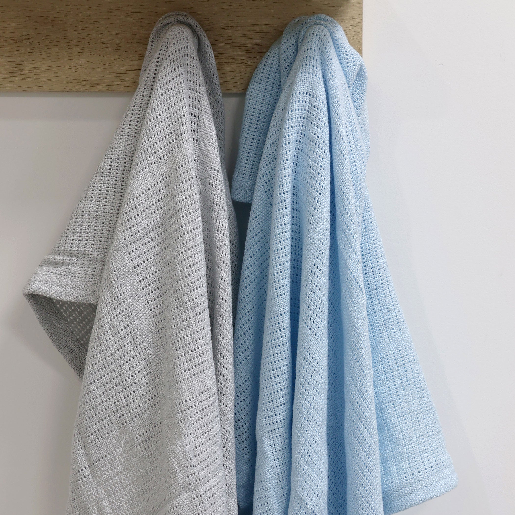 Nordic Sorbet 2-Pack Cellular Baby Blanket - Breathable Cotton for Newborns & Infants - Apple & Pineapple Print - Perfect for Nursery, Swaddling & Stroller Use