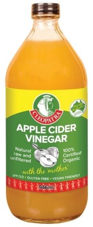 Organic Apple Cider Vinegar with The Mother - Raw, Unfiltered, Unpasteurized - USDA Certified - Immune Support & Detox - Perfect for Salad Dressings, Weight Loss & Home Remedies