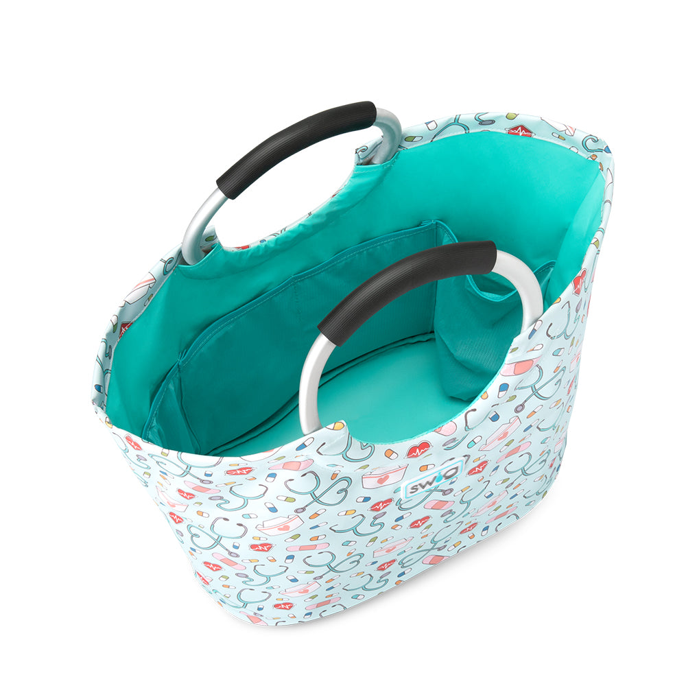 Scrub Life Loopi Tote Bag - Durable Medical Work Bag for Nurses & Healthcare Professionals - Perfect for Hospital Shifts, Clinical Rotations & Everyday Use