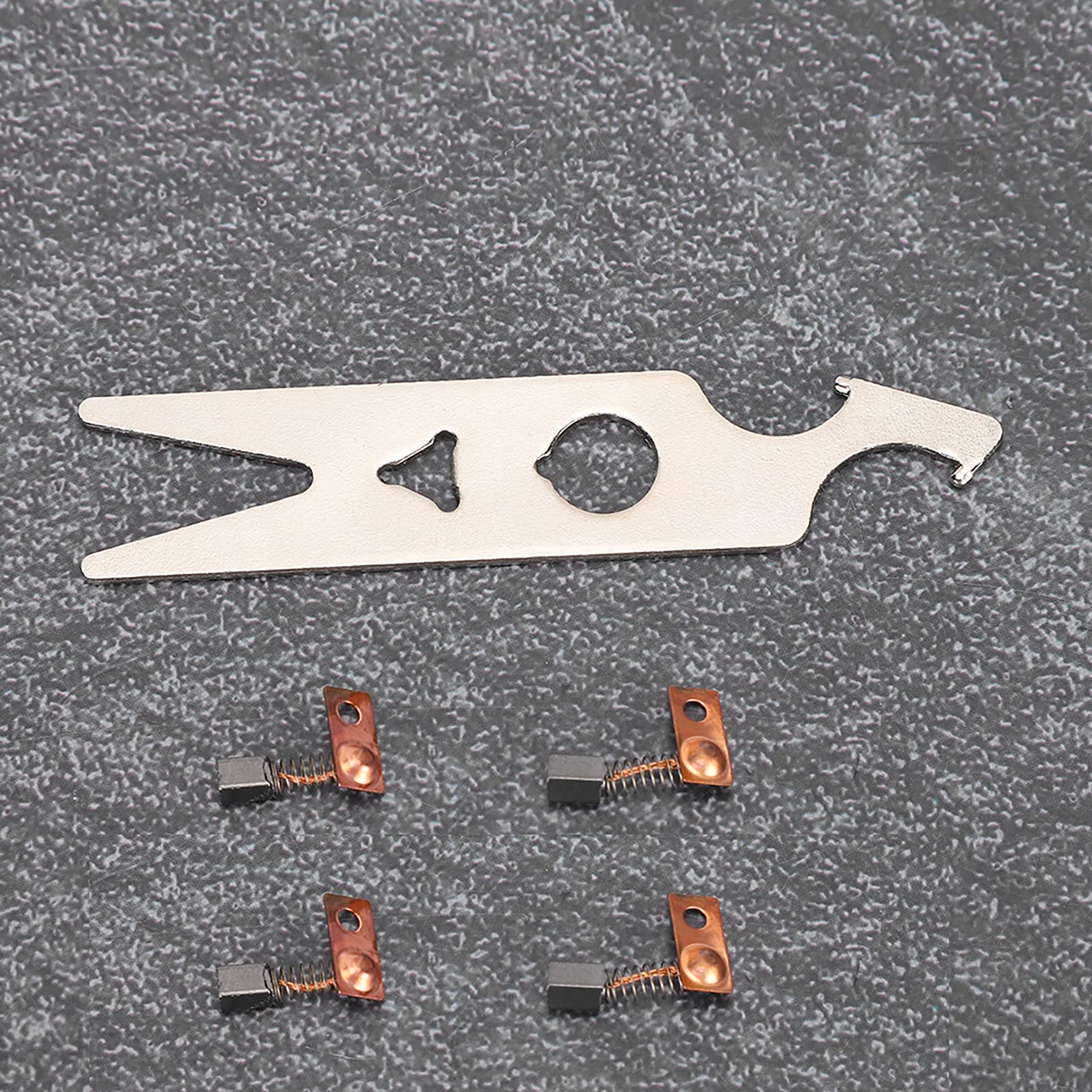2 Pairs Carbon Brush Wrench Set - Nail Drill Handpiece Replacement Parts & Accessories for Professional Manicure & Pedicure Salon Tools (Perfect for Nail Art, Acrylic & Gel Extensions)