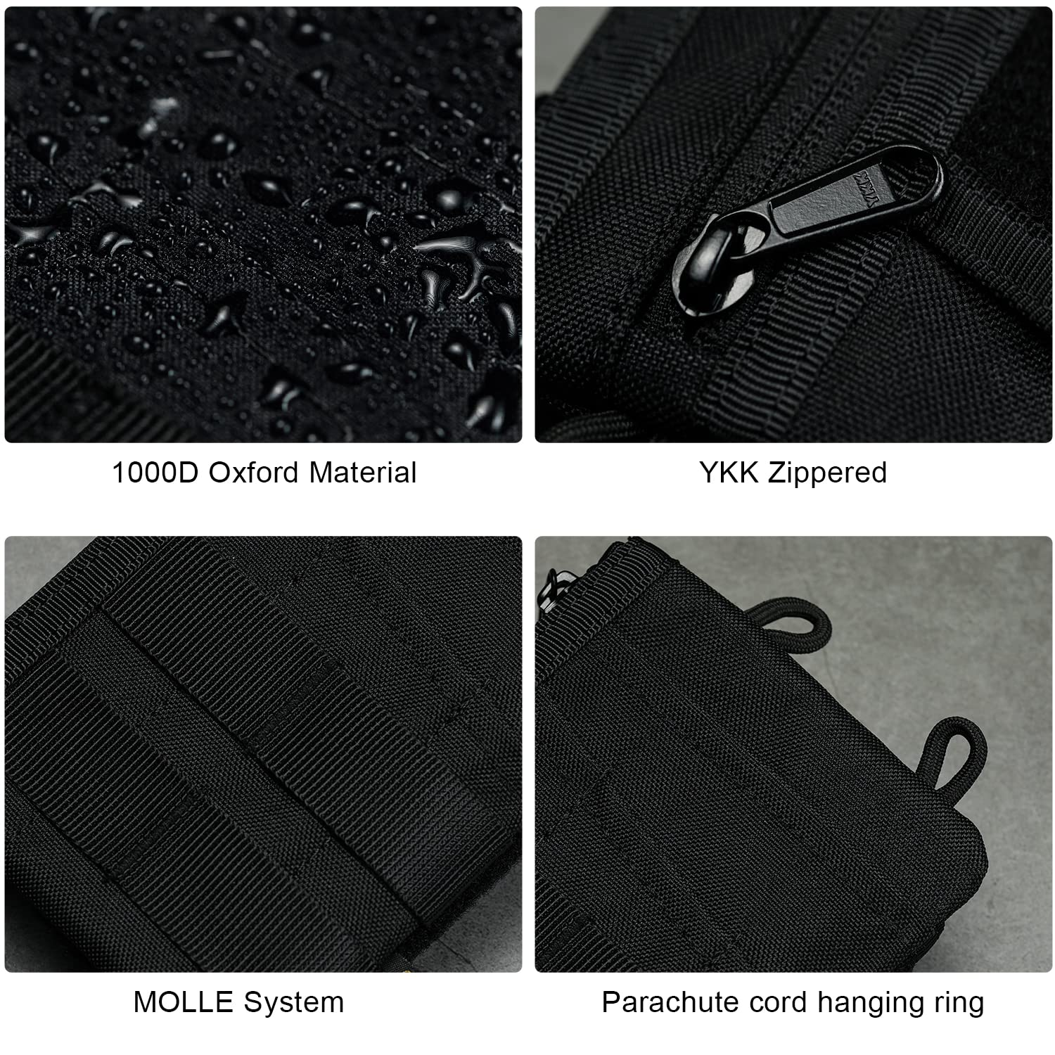 VIPERADE VE16 EDC Pocket Organizer - 7-Pocket Multitool Pouch for Men | Tactical Gear Storage | Perfect for Everyday Carry, Camping & Outdoor Adventures
