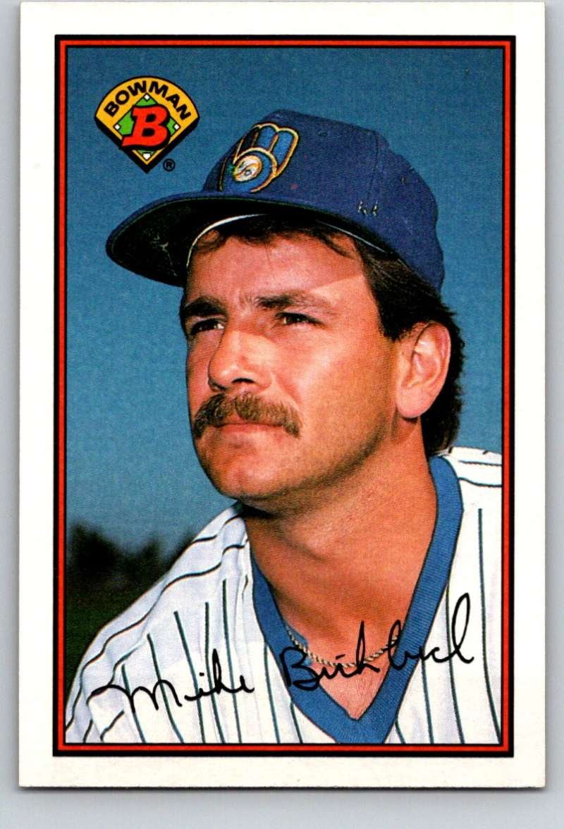 1989 Bowman #132 Mike Birkbeck Milwaukee Brewers Baseball Card NM-MT - Perfect for Collectors, Sports Memorabilia Displays & Baseball Fan Gifts
