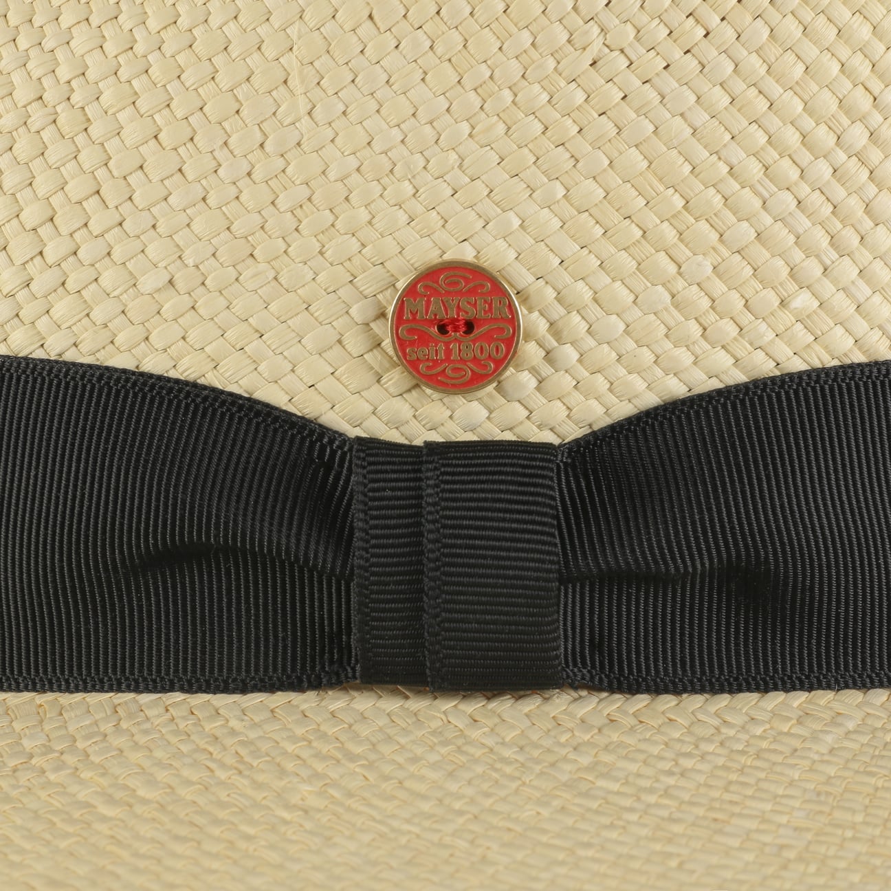 Menton Panama Straw Hat by Mayser - Lightweight Summer Hat for Women & Men, Breathable Sun Protection for Beach, Travel & Outdoor Activities