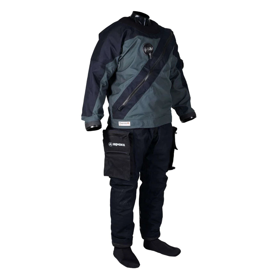 Apeks Thermiq Dry Women's Scuba Diving Dry Suit - Size L - Perfect for Cold Water Diving & Underwater Exploration