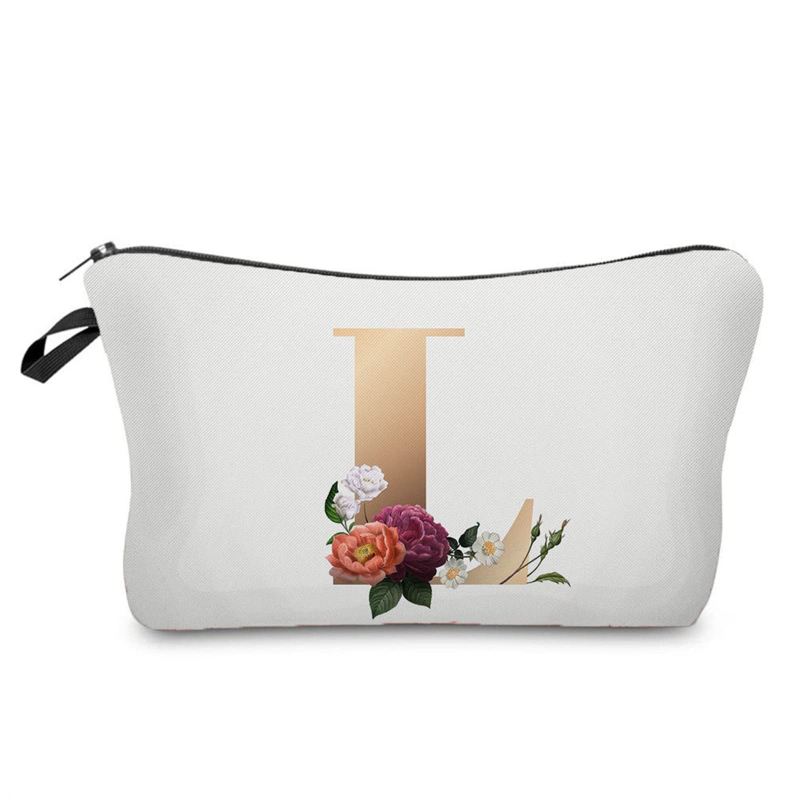 Waterproof Makeup Bag for Travel - Large Cosmetic Organizer with Zipper Pouch, Perfect for Makeup Storage & Pencil Case - Ideal Gift for Women, Girls (Home, Office, Gym & Vacation Use)