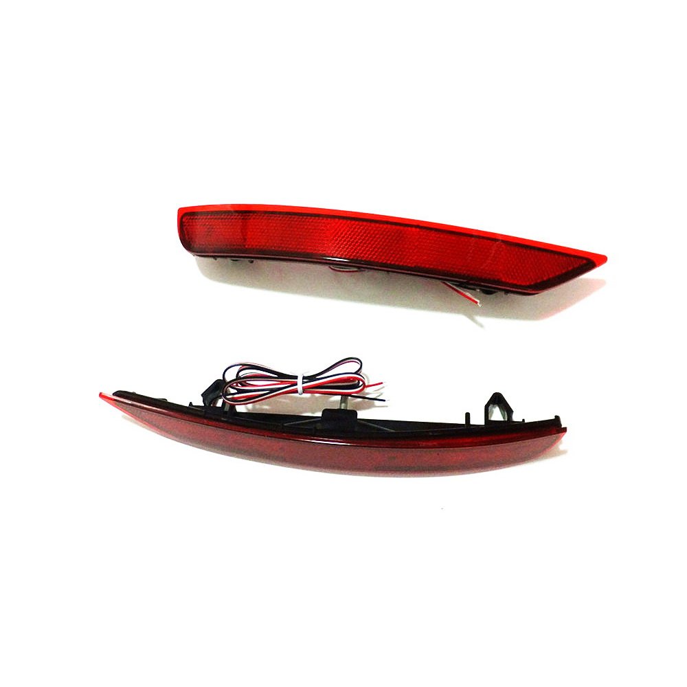 High Brightness LED Rear Bumper Brake Lights & Night Running Lights for Subaru Forester 2008-2018 - Perfect for Night Driving & Enhanced Safety