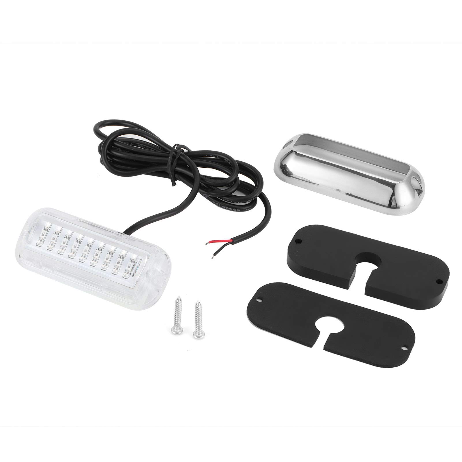 50W LED Underwater Light for Boats - IP68 Waterproof Marine Beam Light for Swimming, Fishing & Diving - Perfect for Night Fishing, Pool Lighting & Underwater Exploration