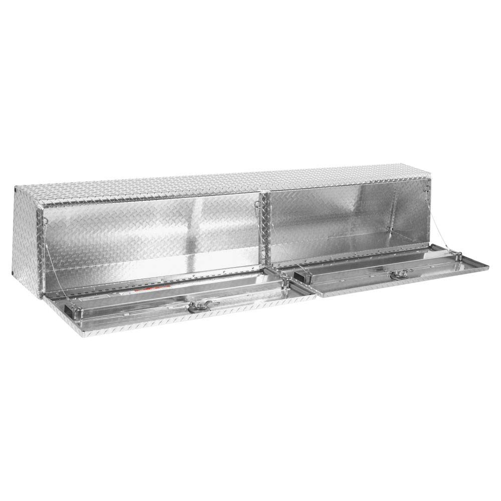 Weather Guard 300303901 Heavy Duty Aluminum Truck Tool Box - Secure Storage for Tools & Equipment | Perfect for Pickup Trucks, Construction & Outdoor Work