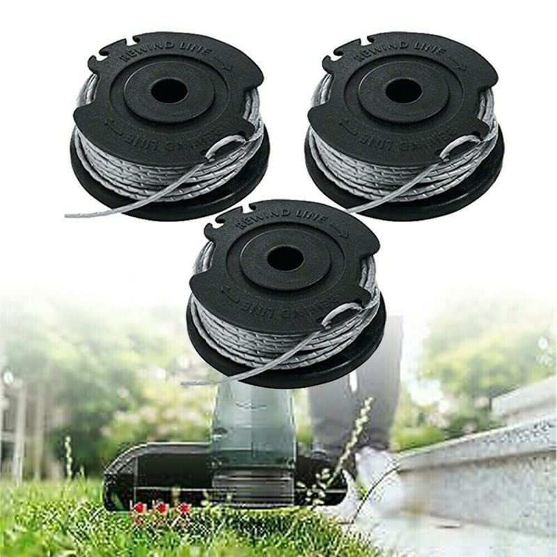8Pcs Replacement Trimmer Line Spools for Bosch Art 23/26 SL String Trimmer - 4m x 1.65mm Cutting Line - Durable Lawn Mower Accessories for Professional Landscaping & Yard Maintenance