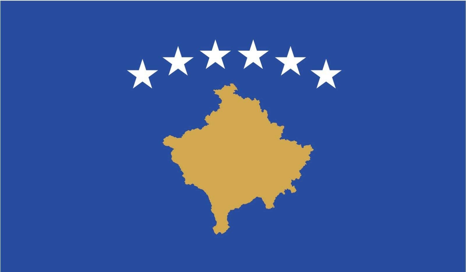 Double-Sided Kosovo Flag Stainless Steel Keychain - Durable Key Ring Holder & Car Key Finder for Travel, Gifts, and Everyday Use