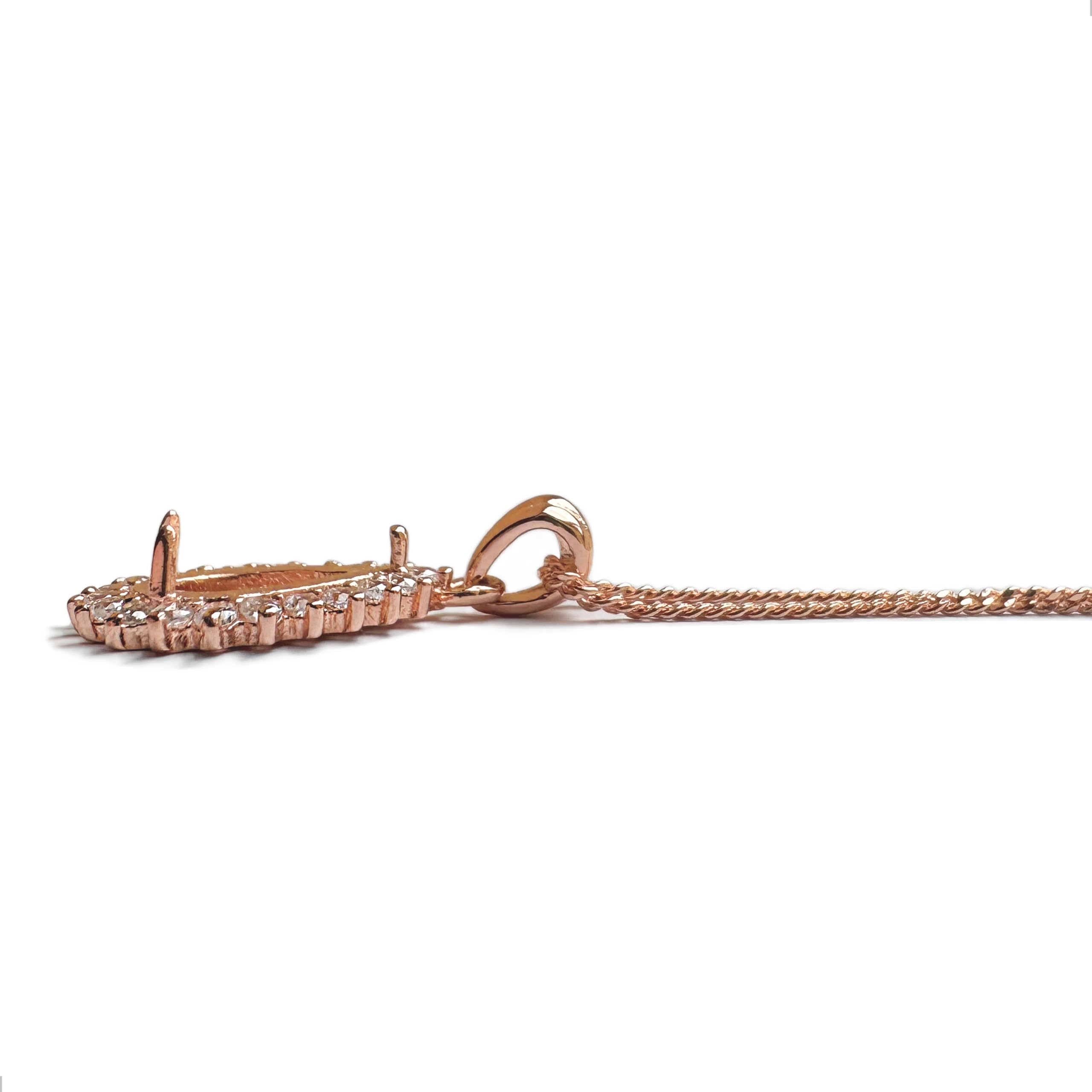 Milky Treasures Teardrop Necklace DIY Breastmilk Jewelry Making Kit - Rose Gold Plated 925 Sterling Silver Pendant for Breastfeeding Moms | New Mom Gift, Baby Shower Present & Mother's Day Keepsake (Necklace + Mold Included) | Perfect for Creating Personalized Memorial Jewelry to Cherish Precious Moments