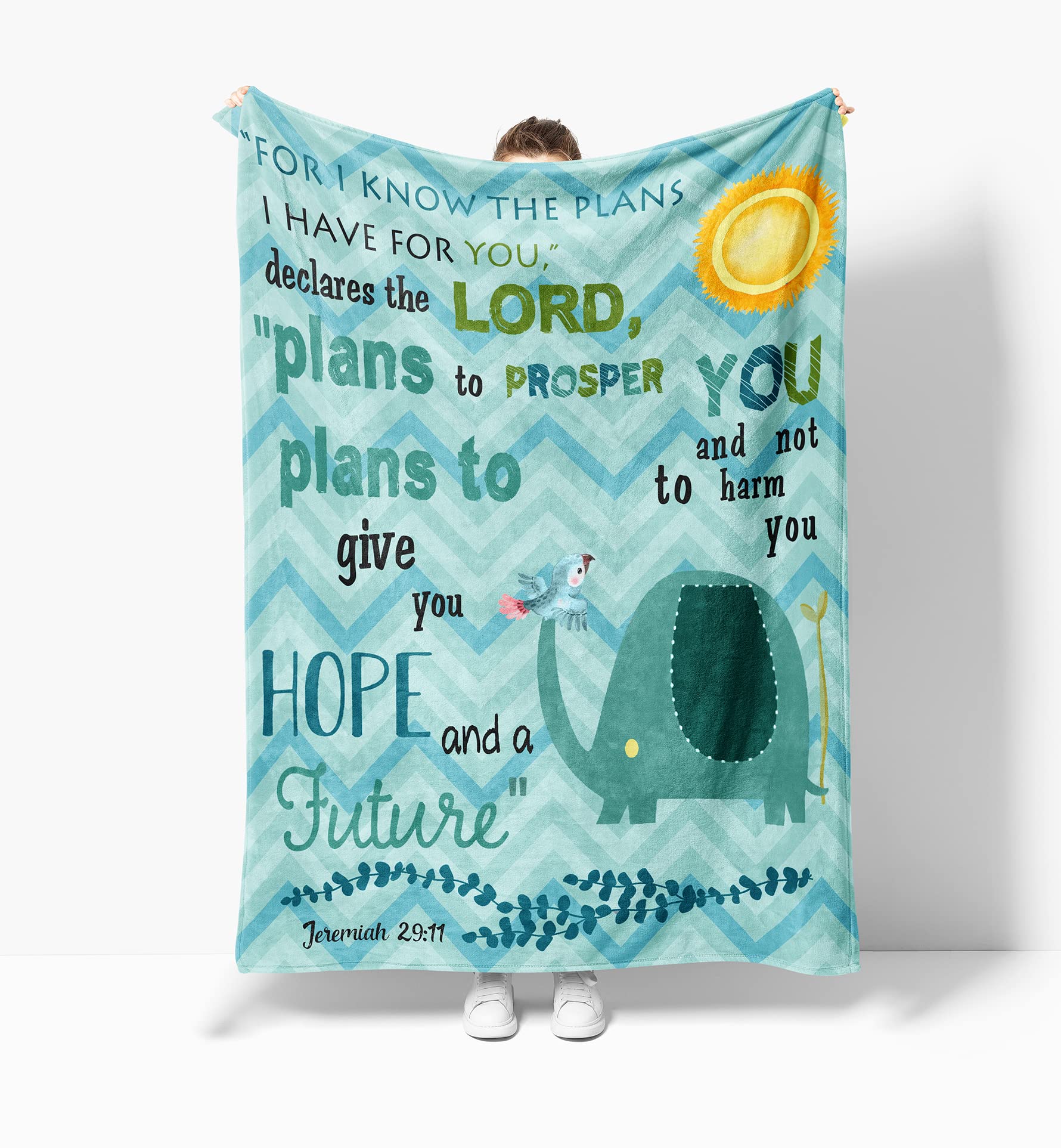 Elephant Throw Blanket 50