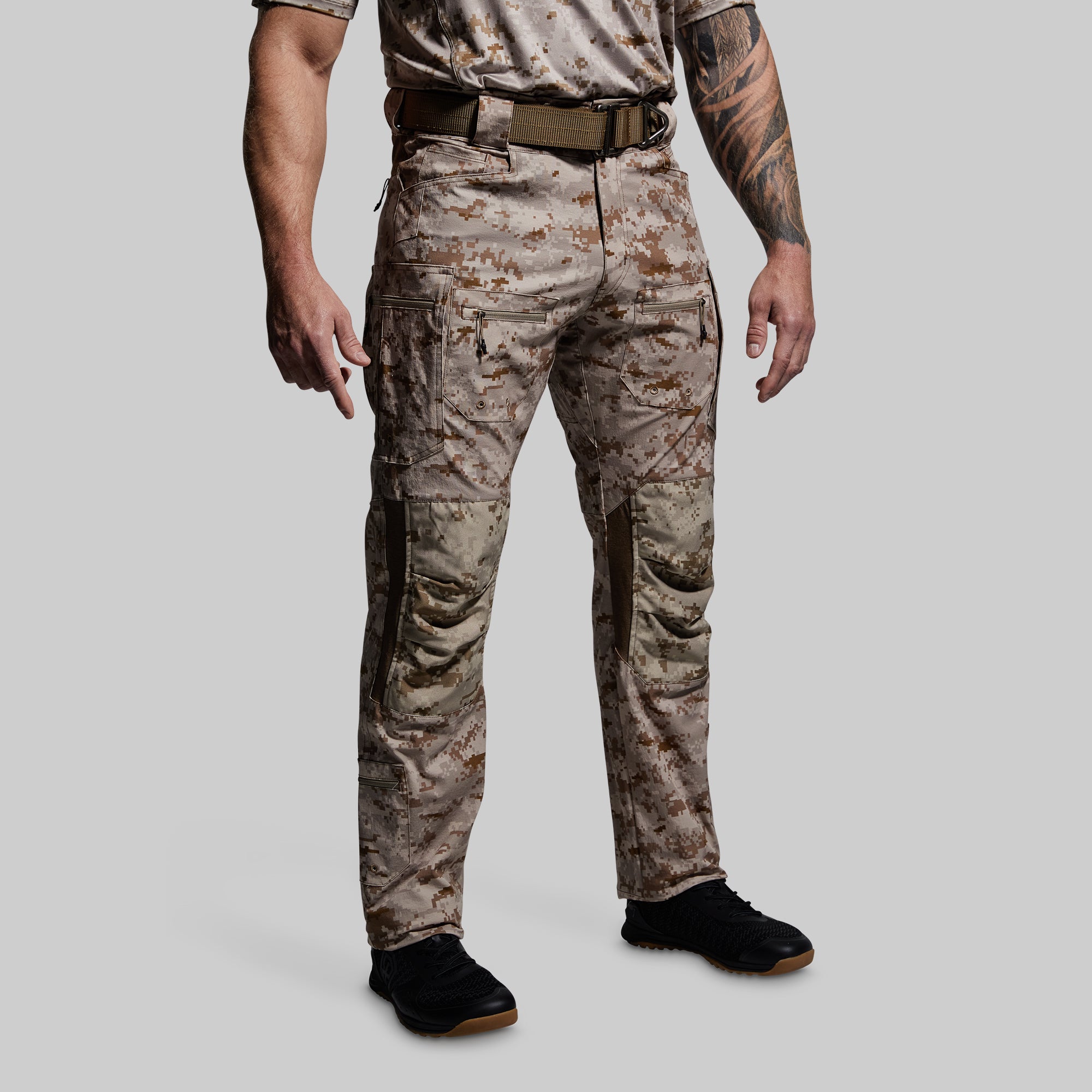 Op Assault Tactical Pants - Desert Digital Camo | Military & Outdoor Combat Gear for Hiking, Airsoft & Tactical Training