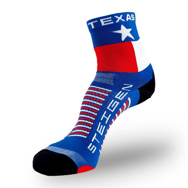 Unisex Steigen 1/2 Length Running Socks - Breathable Cushioned Athletic Socks for Men & Women - Perfect for Jogging, Gym Workouts & Marathon Training