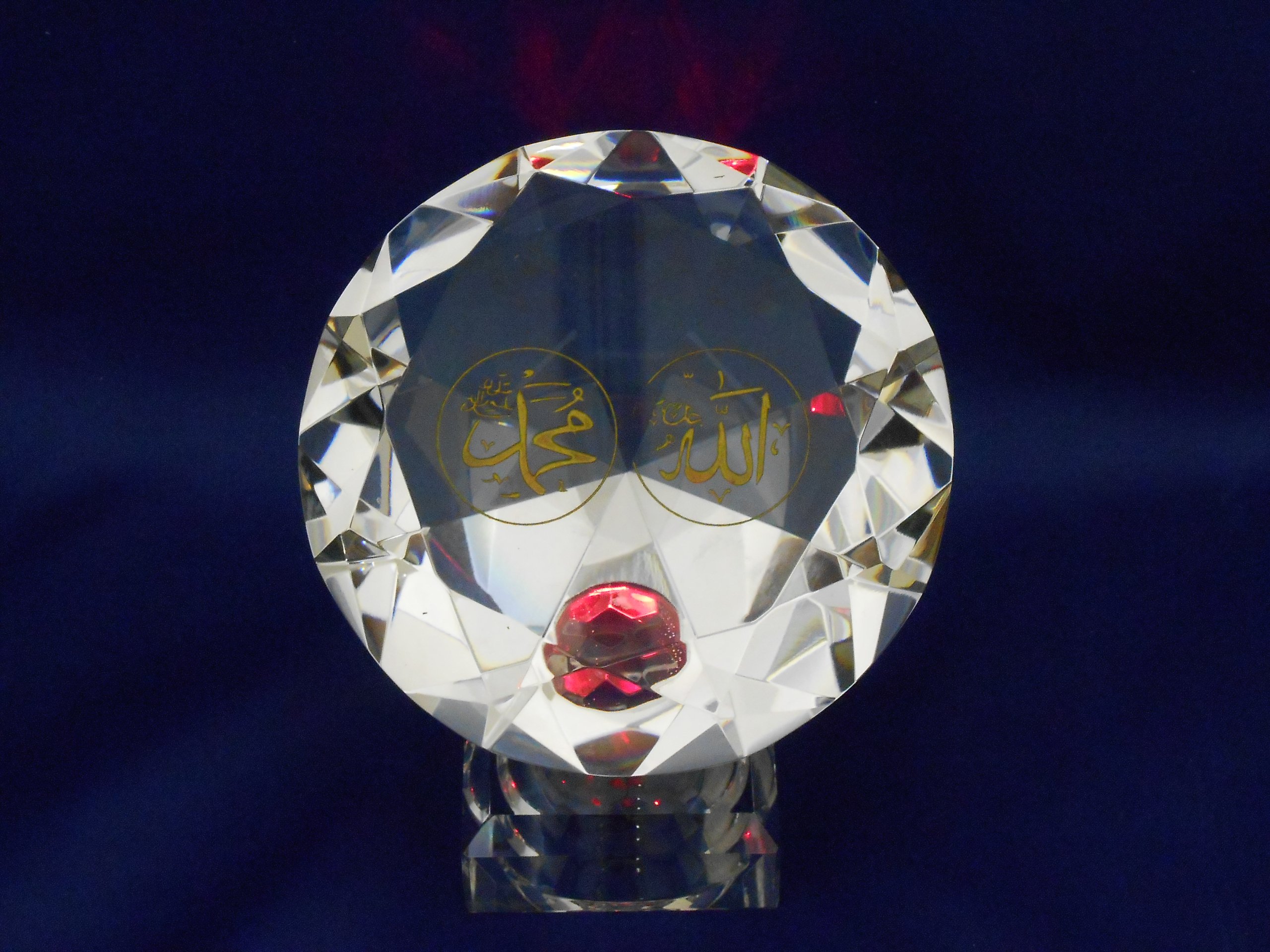Sparkling Crystal Diamond LED Light for Home Decor - Perfect for Bedroom, Living Room, Wedding & Party Decoration
