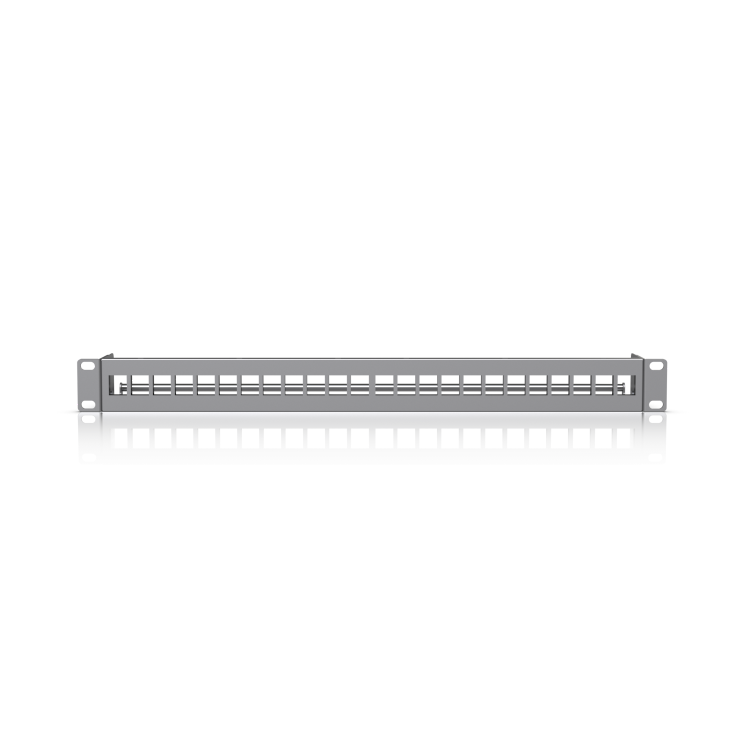 Ubiquiti UACC 24 Port Blank Keystone Patch Panel for Network Rack - Professional Cable Management Solution for Home & Office Server Rooms