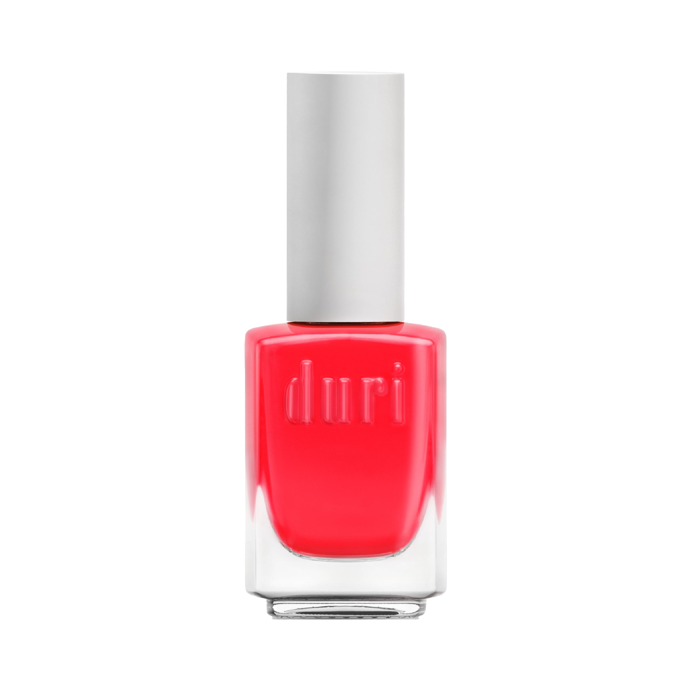 Duri 161N Eruption Neon Red Nail Polish - Long Lasting & Vibrant for Party & Salon