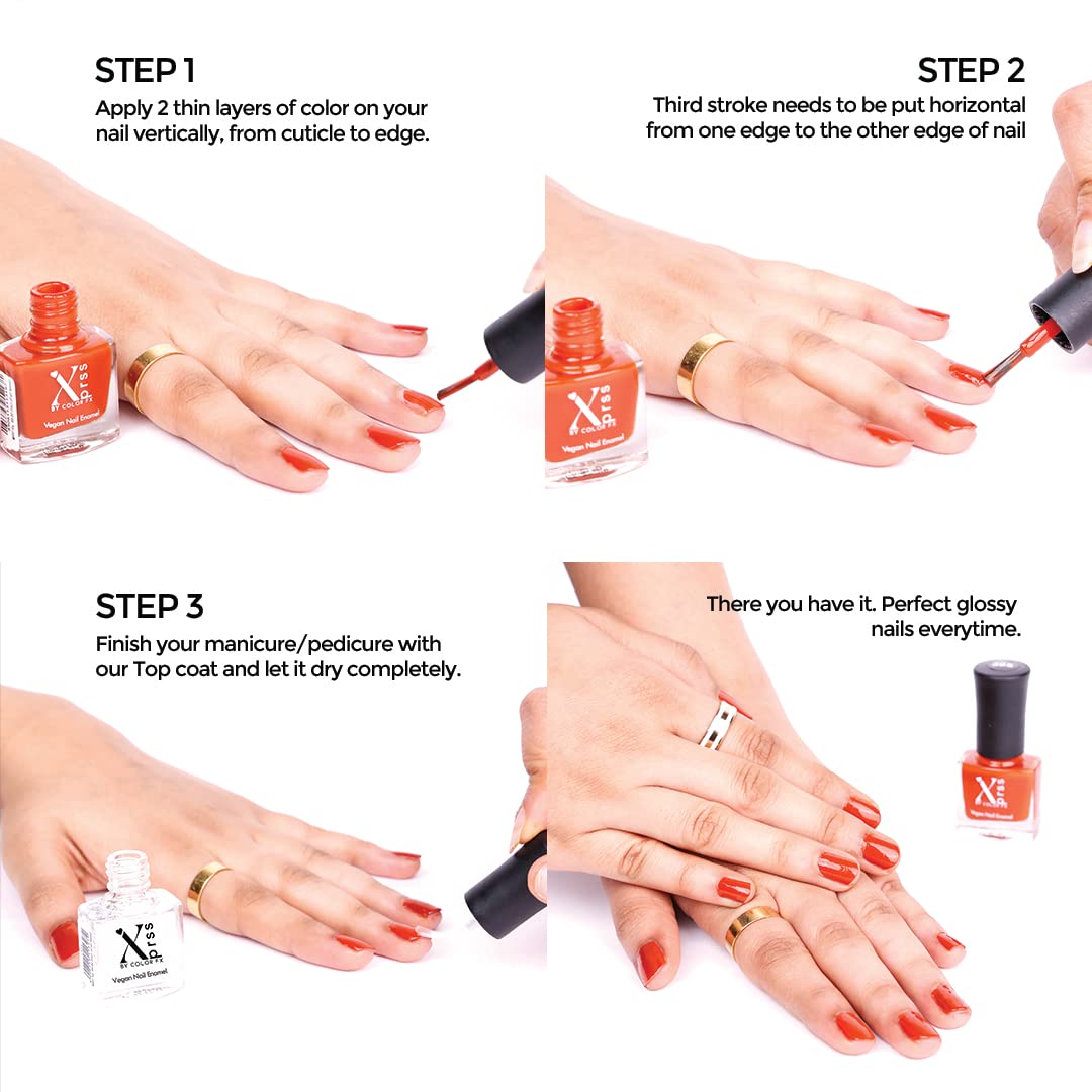 Vegan Non-UV Gel Nail Polish Set - Color Fx New York Xprss 3 Pack (Matcha, Olive & Topaz Green 308-309-310) | Glossy Gel-Like Finish, 21 Toxin-Free Formula, Long Lasting & Non-Yellowing | Perfect for Manicures, Pedicures, Nail Art & Salon-Quality Home Nail Care