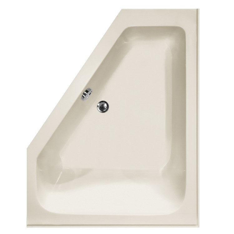 Courtney Drop-In Acrylic Air Tub - 6 Hydrotherapy Jets, 60 x 48 x 21 Inch - Designer Corner Bathtub for Luxury Bathrooms & Spa Retreats