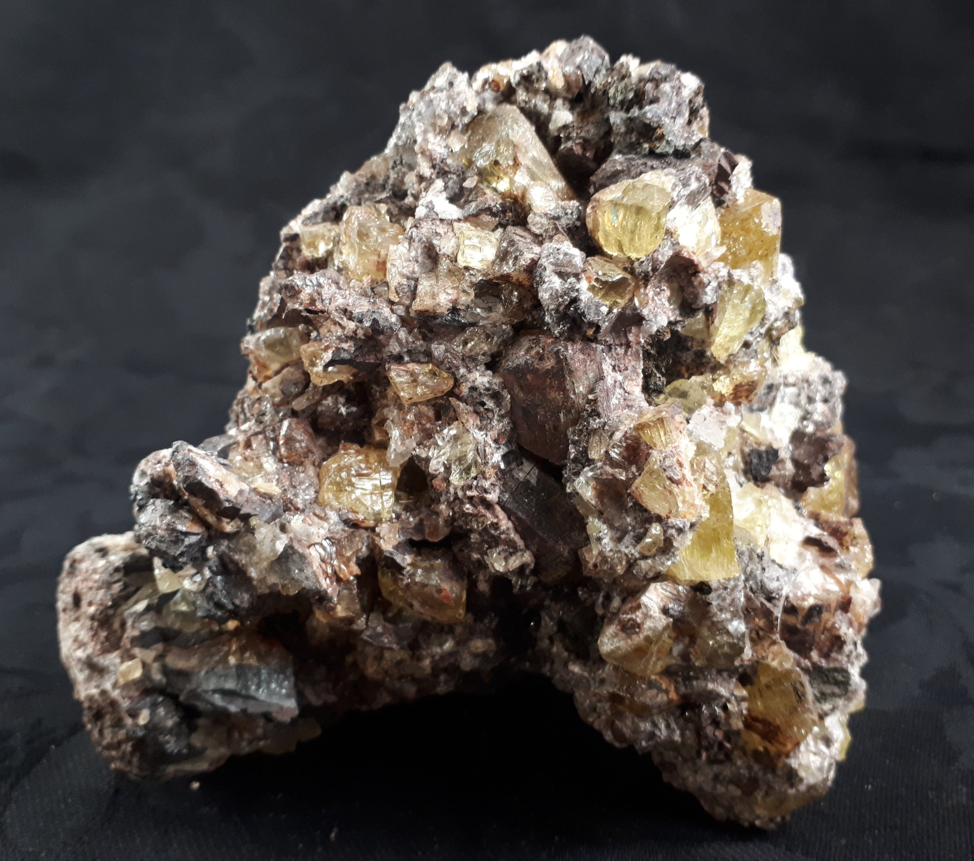 Natural Apatite in Matrix - Raw Crystal Specimen for Mineral Collectors & Healing Stones | Perfect for Home Decor, Meditation & Energy Work