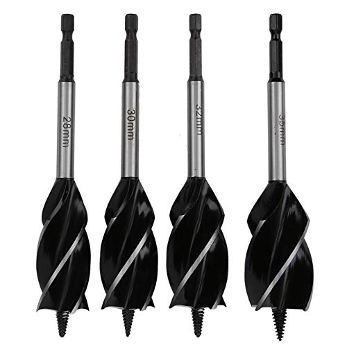 Spiral Drill Square Hole Drill Bits - Woodworking Auger Drill for Density Board, MDF, Particleboard - Perfect for DIY Projects, Furniture Making, and Cabinetry Work