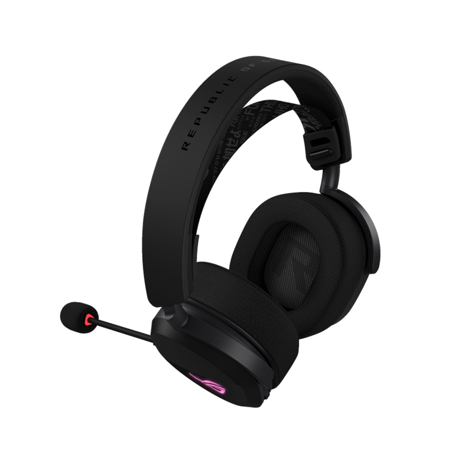 ASUS ROG Pelta Wireless Gaming Headset - Lightweight Over-Ear Headphones with Mic for PC, PS5, Xbox - Immersive 7.1 Surround Sound for Competitive Esports & Online Gaming